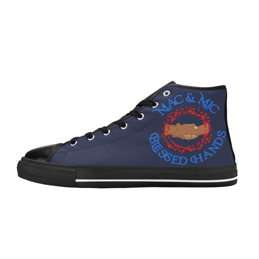 Men’s Classic High Top Canvas Shoes (Model 017)