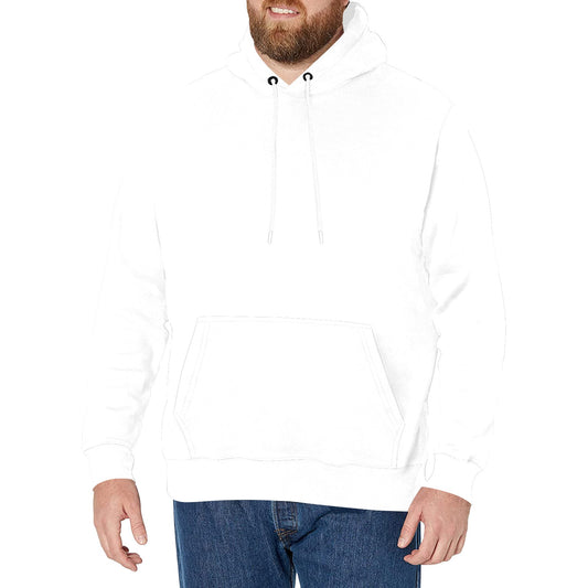 Men's Long Sleeve Fleece Hoodie (Model H55)